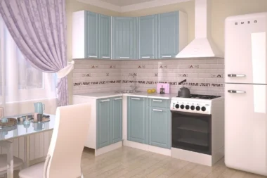 Кухня модульная угловая Сильфида Р03 фото 1